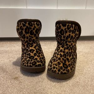 Infant Nida leopard print boots